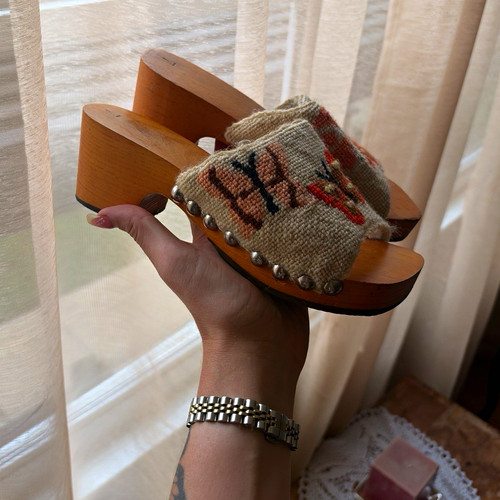 Women vintage studded - vintage,