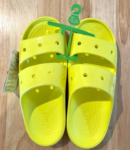 Crocs yellow slippers - yellow,